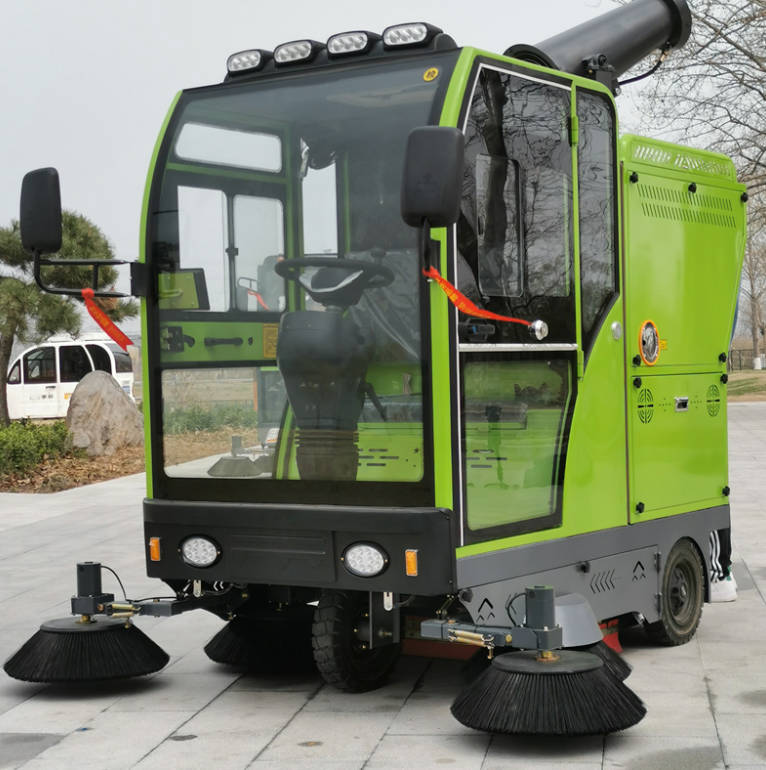衢州道路清洁广泛应用电动环卫清扫车